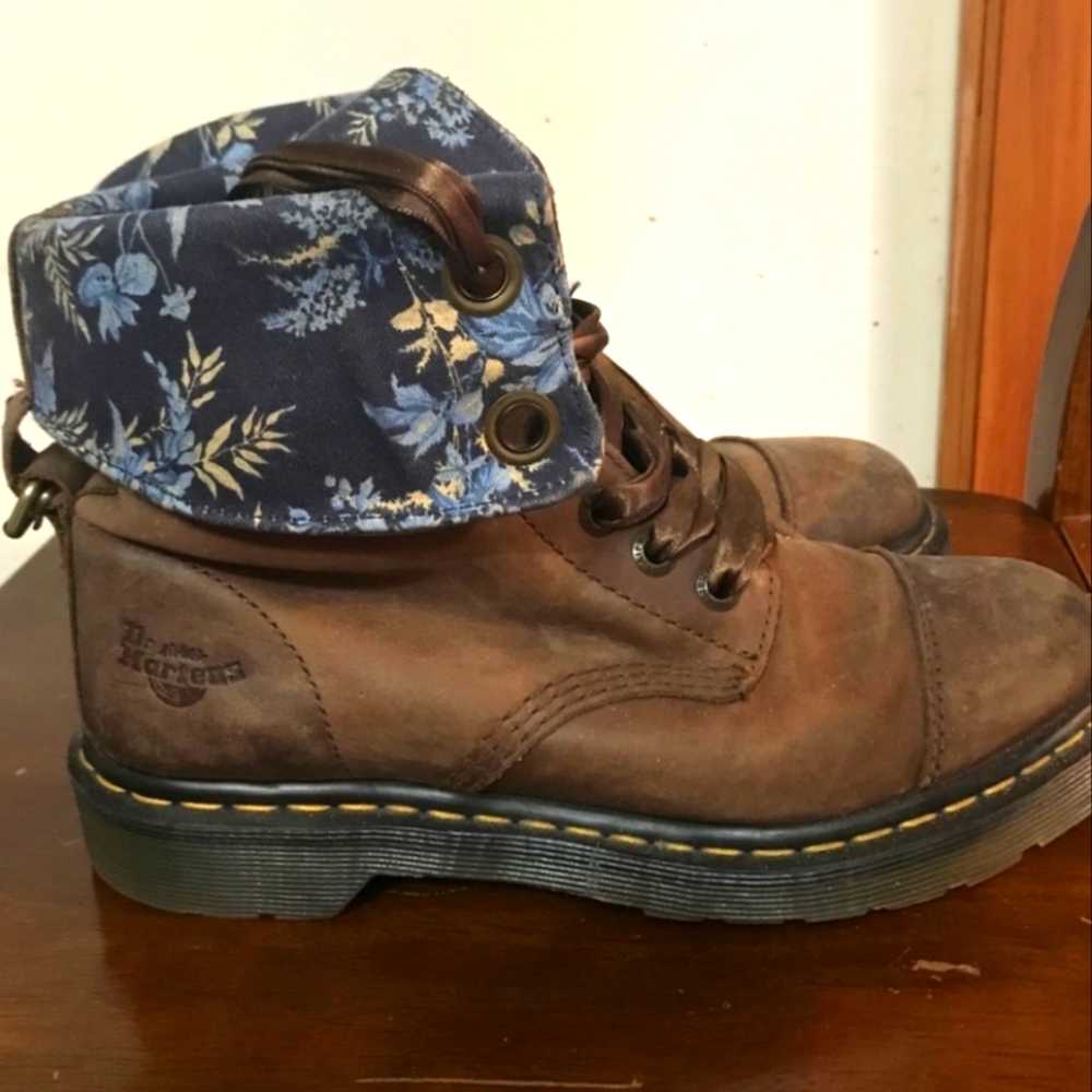 Brown Leather Dr. Martens